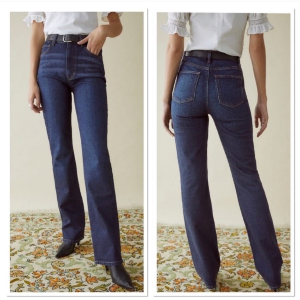 Reformation Peyton High Rise Boot Cut Jeans Sz27